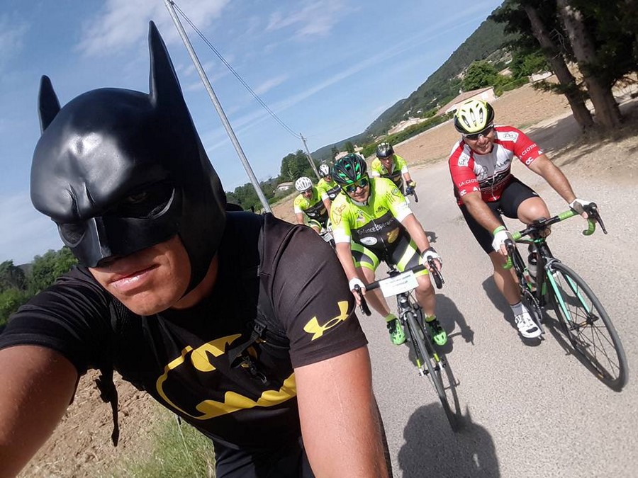 Casque discount velo batman